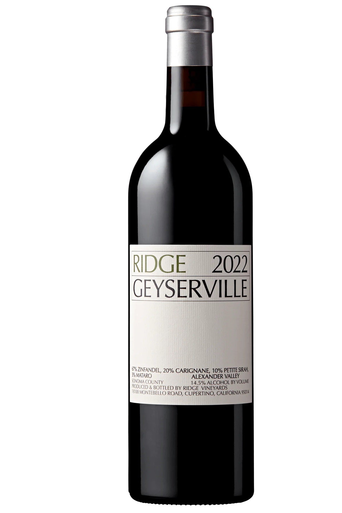 Ridge Vineyards Geyserville 2022