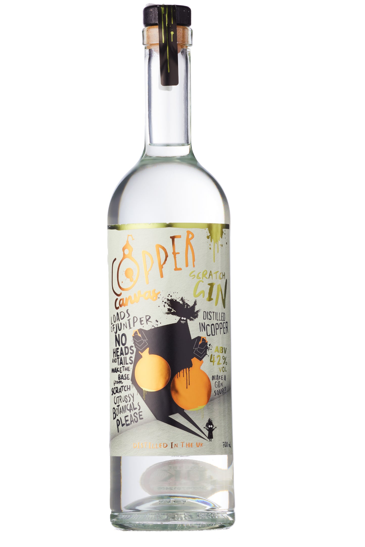 Copper Canvas Scratch Gin NV 70cl