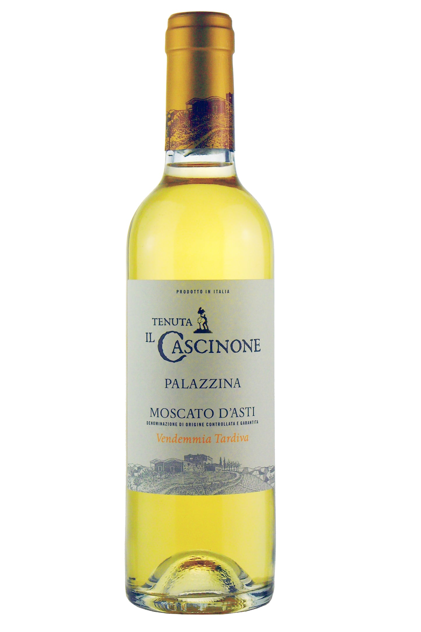 Tenuta Il Cascinone Palazzina Vendemmia Tardiva, Moscato d'Asti DOCG (37.5cl) 2017