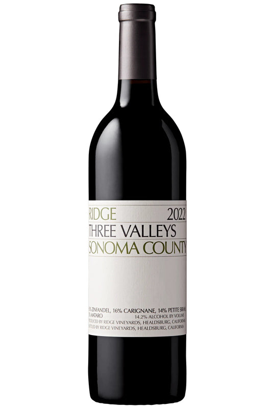 Ridge Vineyards Three Valleys 2022