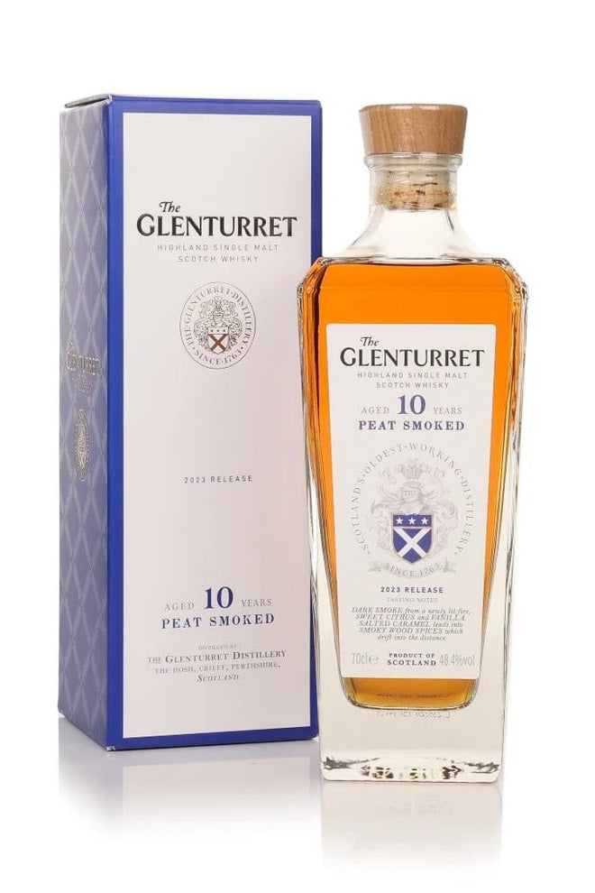 The Glenturret 10 Year Old Peat Smoked (2023 Release) Whisky